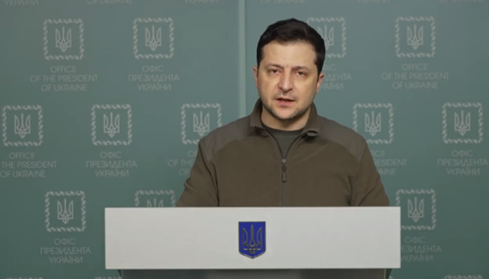 Zelenski: Okupatori htjeli da blokiraju centar naše države i stave svoje marionete