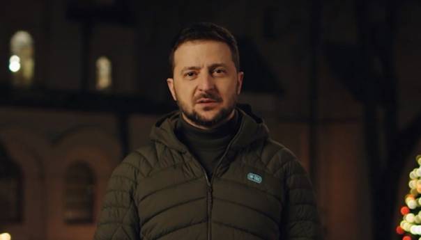 Zelenski: Pjevat ćemo božićne pjesme veselije nego ikad