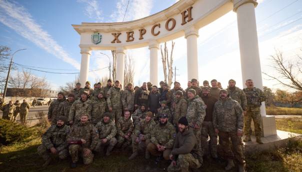 Zelenski posjetio oslobođeni Herson: Idemo naprijed!