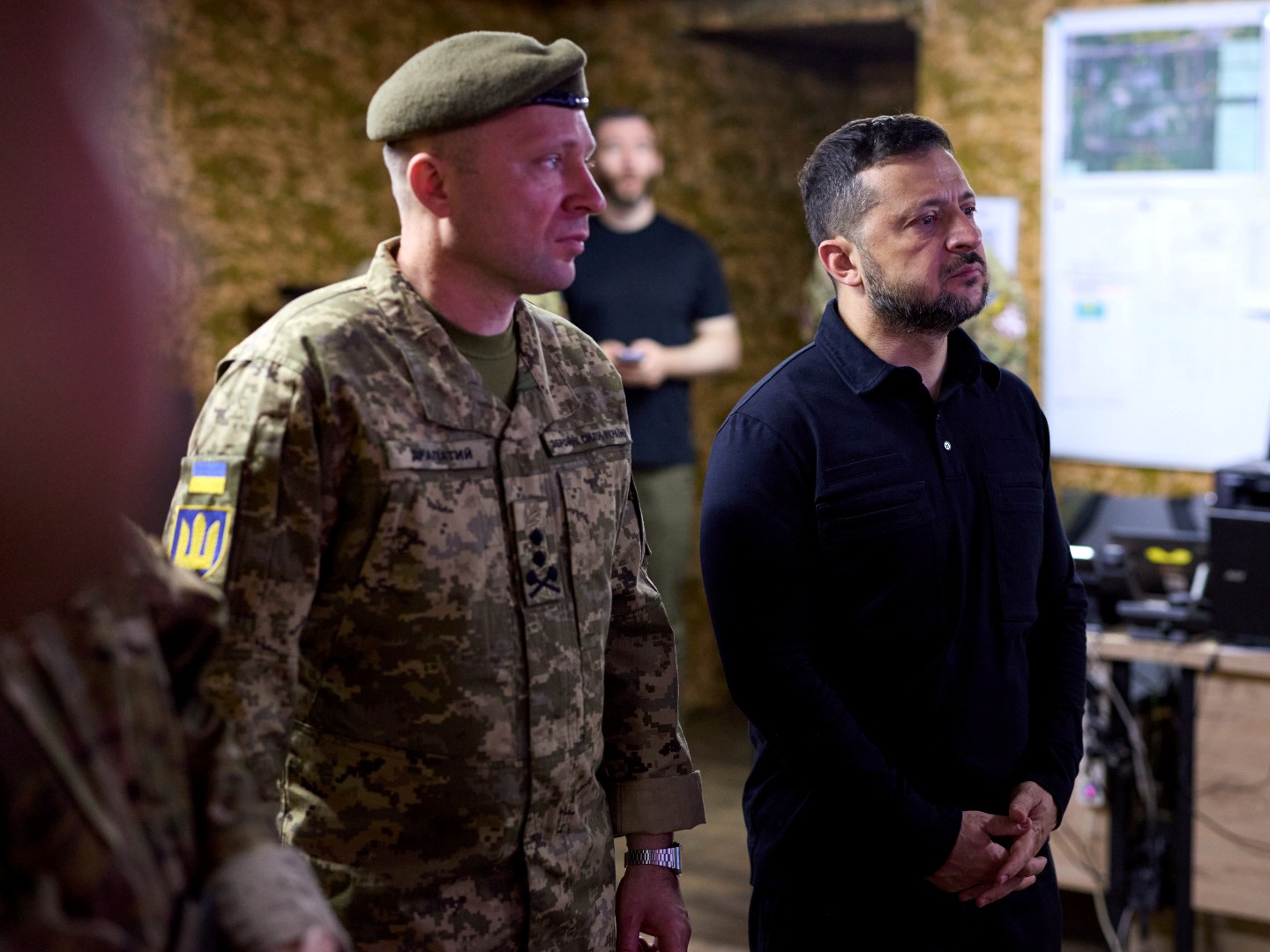 Zelenski posjetio ukrajinske vojnike na jugoistočnom frontu
