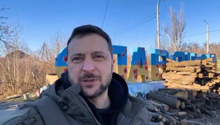 Zelenski posjetio vojnike u blizini istočnih ukrajinskih linija fronta