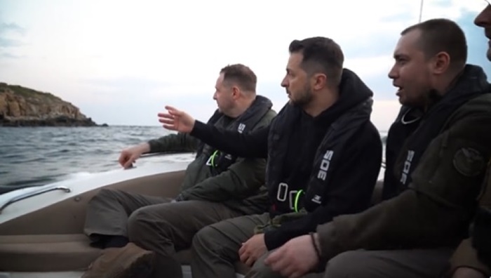 Zelenski posjetio Zmijski otok