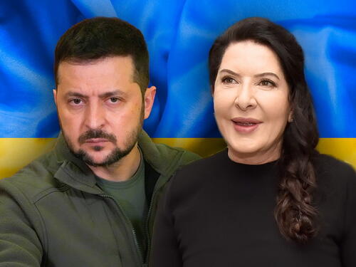 Zelenski pozvao Marinu Abramović da bude ambasadorica Ukrajine