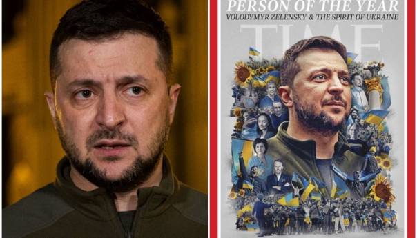Zelenski proglašen osobom godine u izboru magazina Time