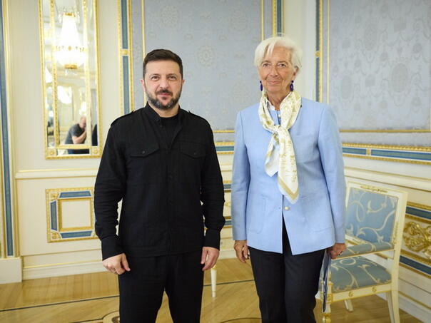 Zelenski razgovarao s Lagarde o korištenju zamrznute ruske imovine
