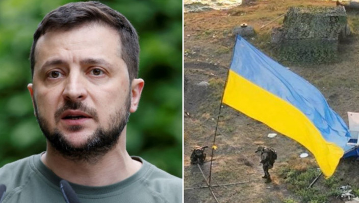 Zelenski: Rusi, pogledajte našu zastavu na Zmijskom otoku