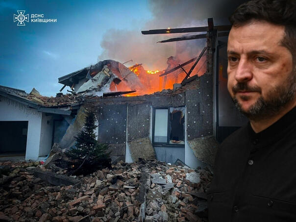 Zelenski: Rusija poslala "jasan signal" napadima uoči Božića