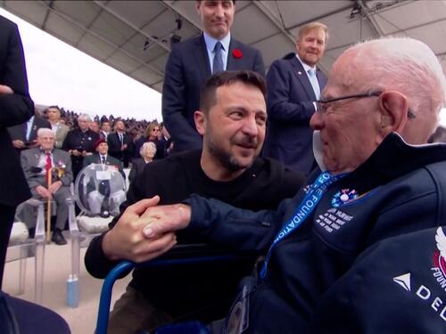 Zelenski sa američkim veteranom na proslavi Dana D: Vi ste spasili Evropu