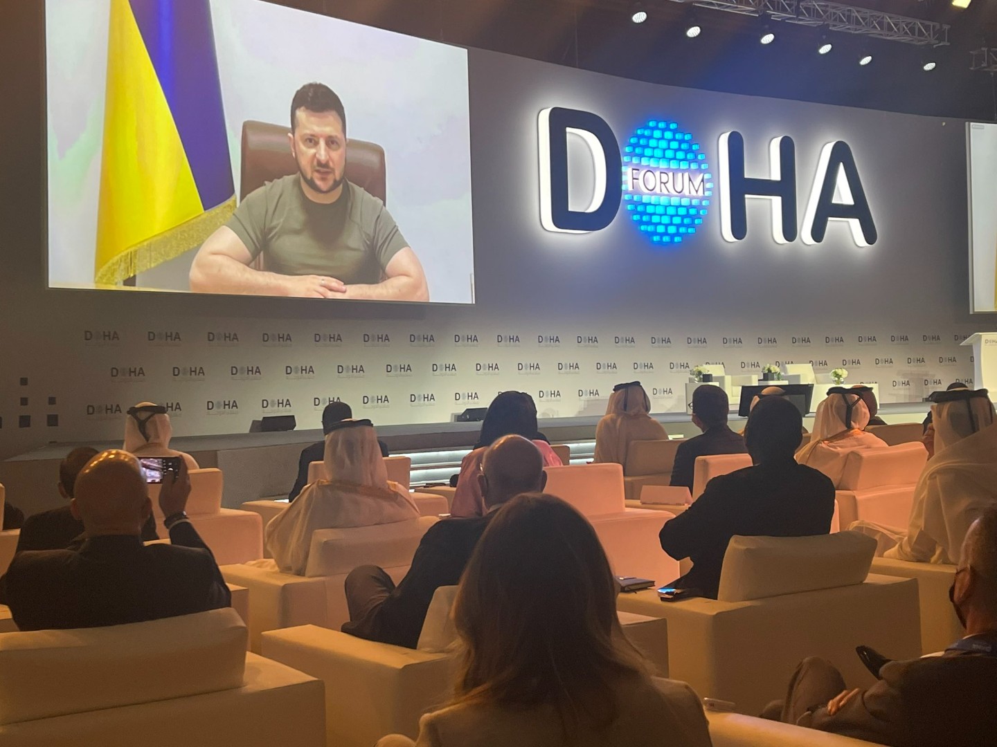 Zelenski se obratio na forumu u Dohi: Budućnost Evrope počiva na vašim naporima
