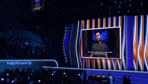 Zelenski se obratio na Grammy nagradi: Ispričajte našu priču