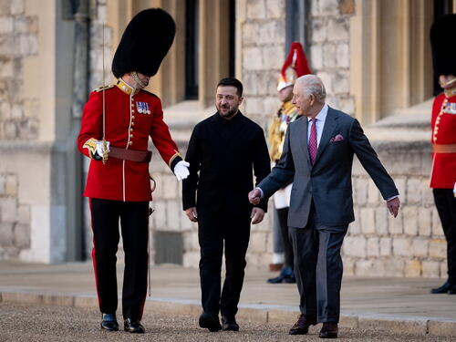 Zelenski se sastao s kraljem Charlesom u Windsoru