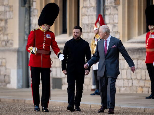 Zelenski se sastao s kraljem Charlesom u Windsoru