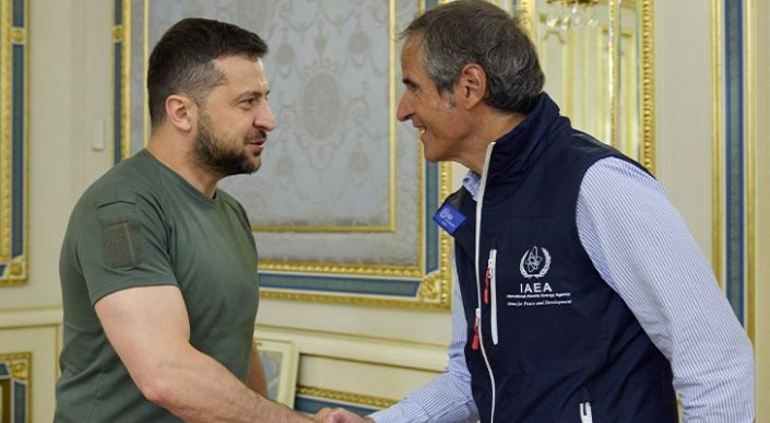 Zelenski se sastao sa misijom IAEA u Kijevu