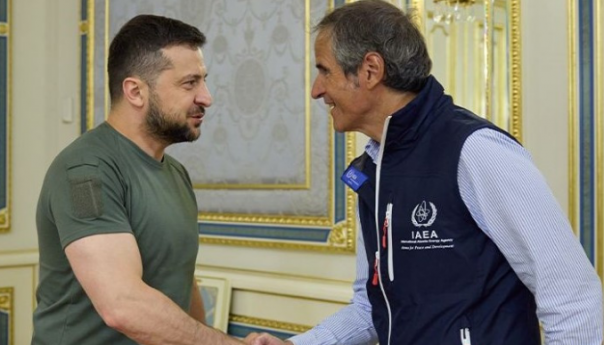 Zelenski se sastao sa misijom IAEA u Kijevu