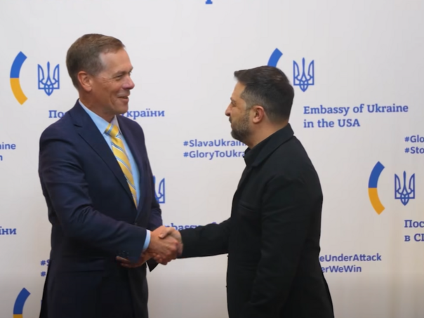 Zelenski sa zvaničnicima proizvođača Tomahawka i Patriota