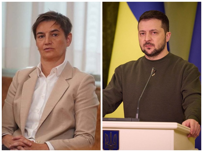 Zelenski se zahvalio Srbiji na podršci teritorijalnom integritetu Ukrajine
