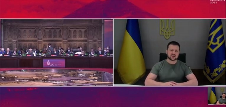 Zelenski šefovima G20 iznio uvjete za kraj rata