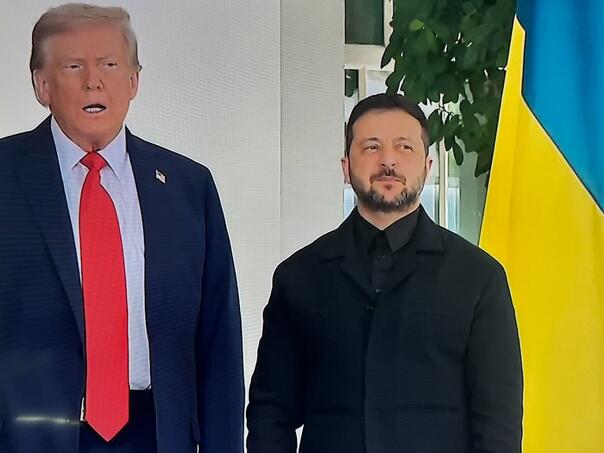 Zelenski stigao u Bijelu kuću, u toku historijski sastanak