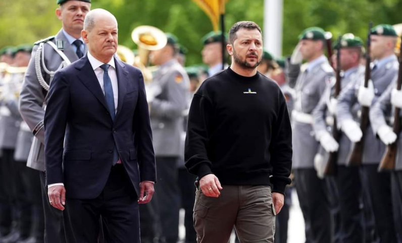 Zelenski u Berlinu: Pripremamo kontraofanzivu