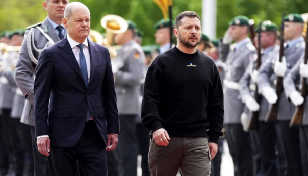 Zelenski u Berlinu: Pripremamo kontraofanzivu