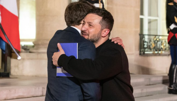 Zelenski u iznenadnoj posjeti Francuskoj, sastao se s Macronom