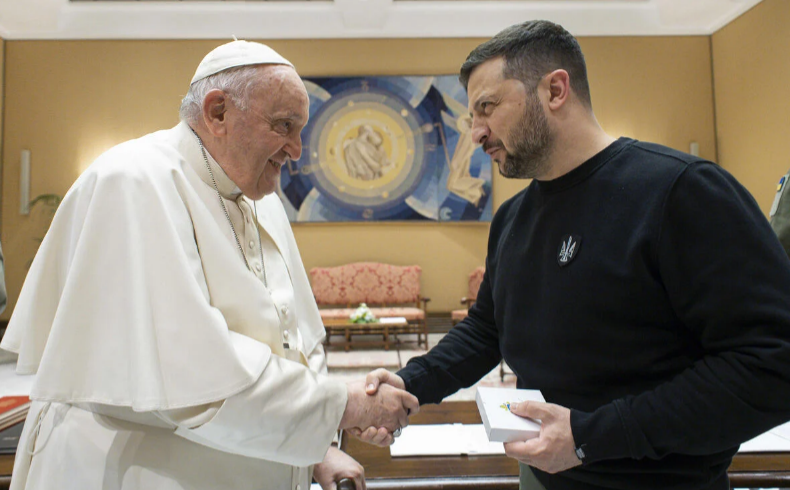Zelenski zatražio od pape podršku za mirovni plan