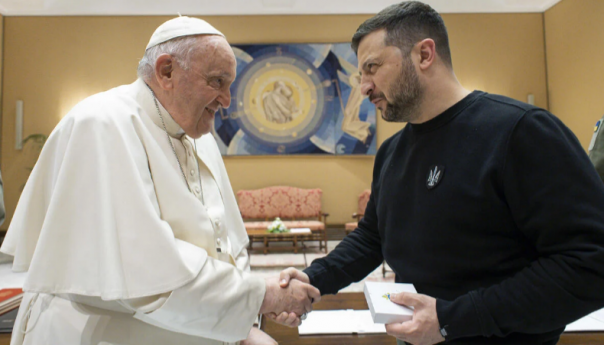 Zelenski zatražio od pape podršku za mirovni plan