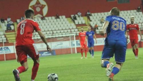 Željezničar dočekuju Krupu, Velež u Doboju kod Kaknja