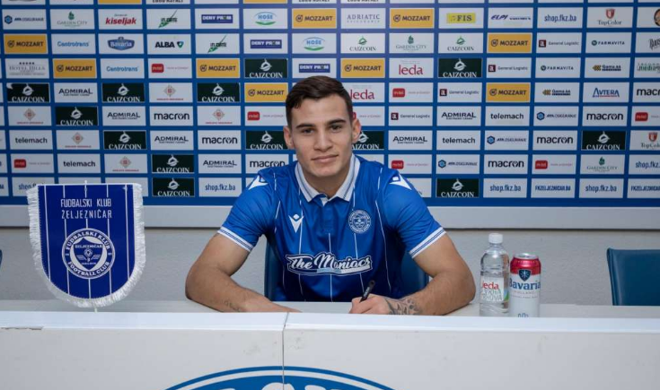 Željezničar potpisao ugovor s mladim bh. reprezentativcem