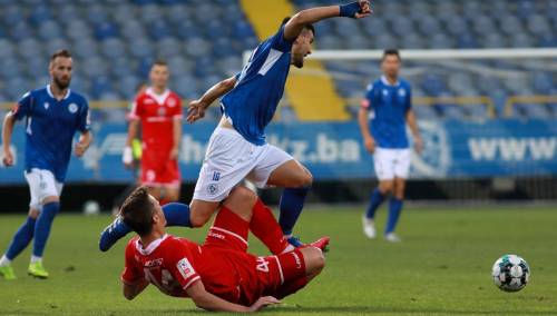Željezničar protiv Mladosti na Grbavici, Zrinjski domaćin Radniku