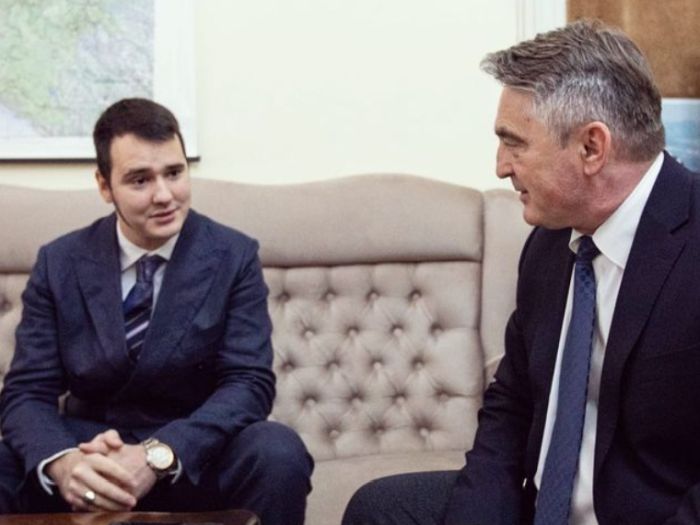 Željko Komšić se sastao sa sinom legendarnog Đorđa Balaševića