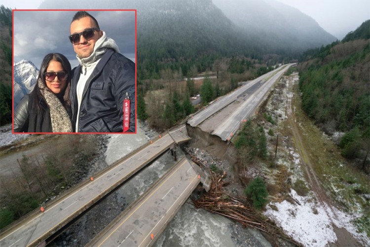 Zemlja na autoputu zatrpala Mirsada i Anitu Hadžić
