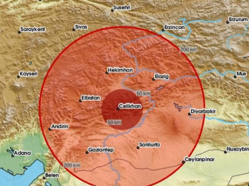 Zemljotres 4.8 stepeni po Richteru pogodio Tursku