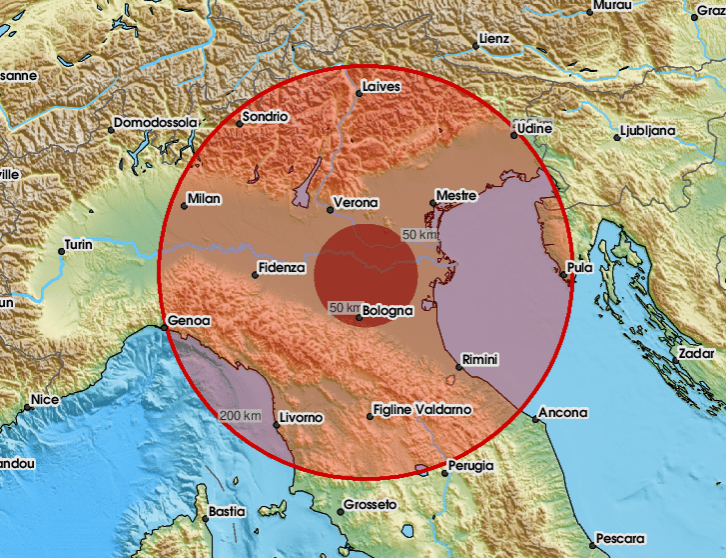 Zemljotres jačine 4.3 stepena po Richteru pogodio Italiju