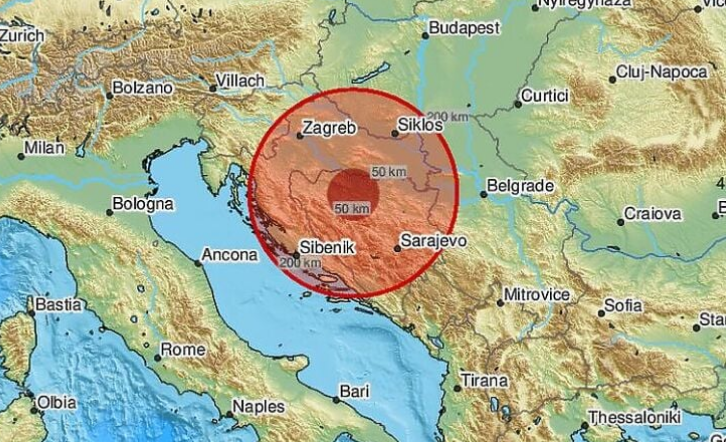 Zemljotres jačine 3,6 po Rihteru kod Banjaluke