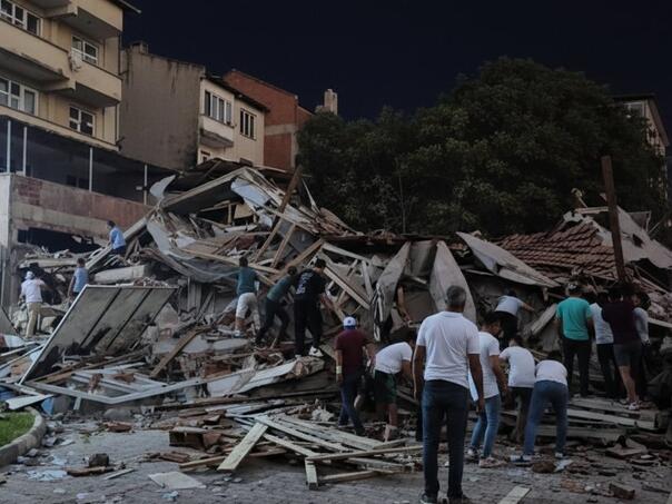 Zemljotres pogodio turski grad Balikesir: Tri zgrade se srušile