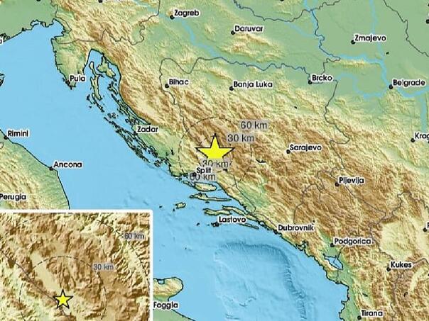 Zemljotres kod Livna probudio građane: Tresli se ormari, čula se tutnjava