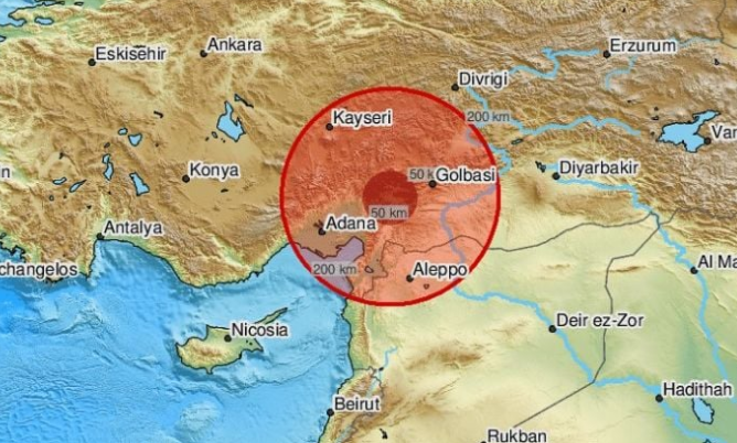 Zemljotres magnitude 4,7 stepeni pogodio Kahramanmaras