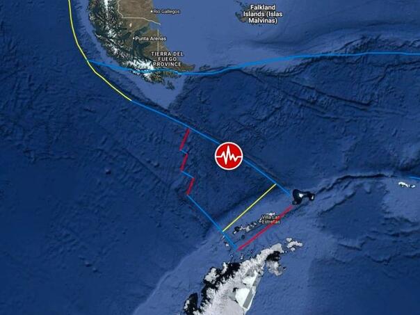 Jedan od jačih zemljotresa pogodio Drakeov prolaz