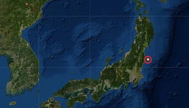 Zemljotres od 6,9 stepeni u blizini obala Japana i Rusije