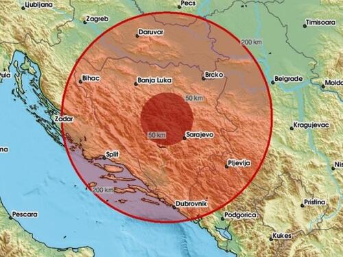 Zemljotres pogodio područje Zenice: 'Kratko, ali dobro zadrmao'