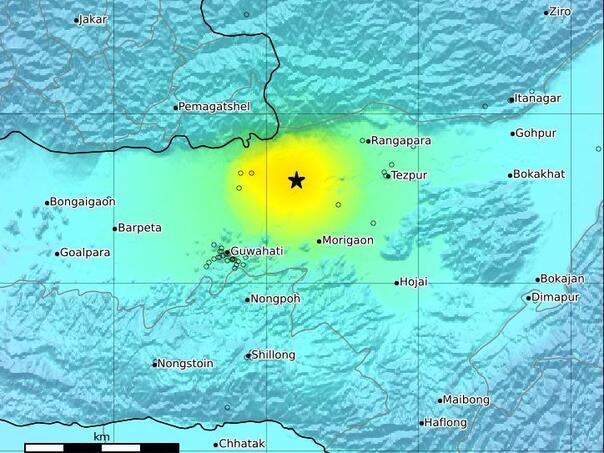 Zemljotres pogodio sjeveroistočnu Indiju