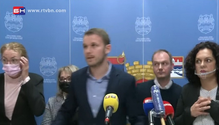 Zemljotres prekinuo konferenciju za medije Draška Stanivukovića