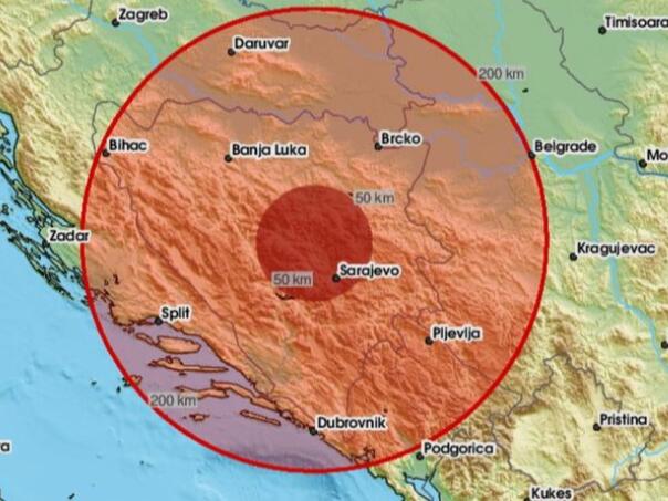 Zemljotres probudio stanovnike Zenice i Kaknja, osjetio se snažno