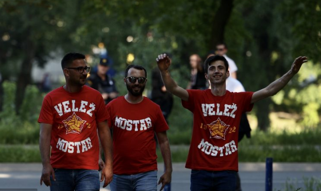 Zenica obojena u bordo i crvenu boju pred finale Kupa BiH