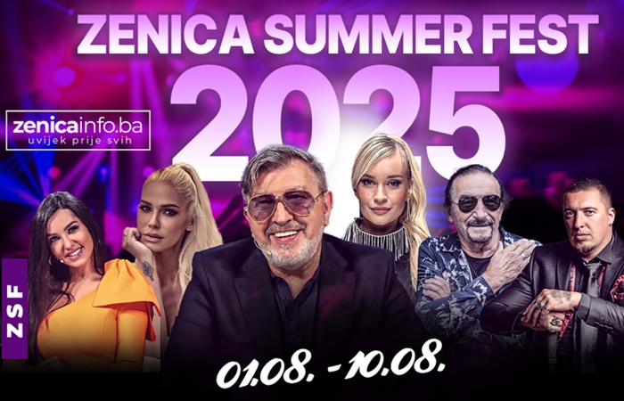 Zenica Summer Fest 2025 - Deset dana muzike, zabave i zajedništva