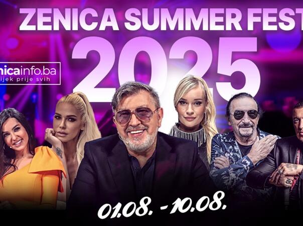 Zenica Summer Fest 2025: Deset dana muzike, zabave i zajedništva