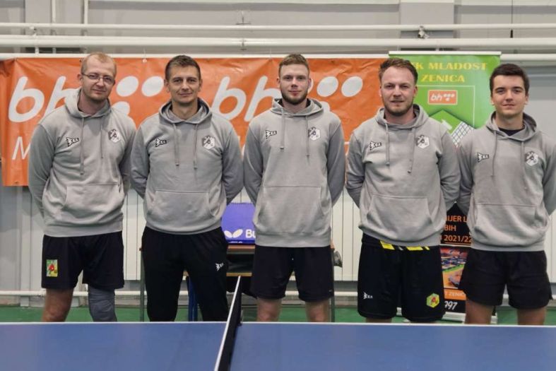 Zenička Mladost u derbiju 8. kola PL savladala stonotenisere Aladže s 4-2