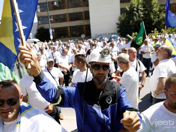 Zenički rudari izigrali dogovor: Novac isplaćen, nerad nastavljen