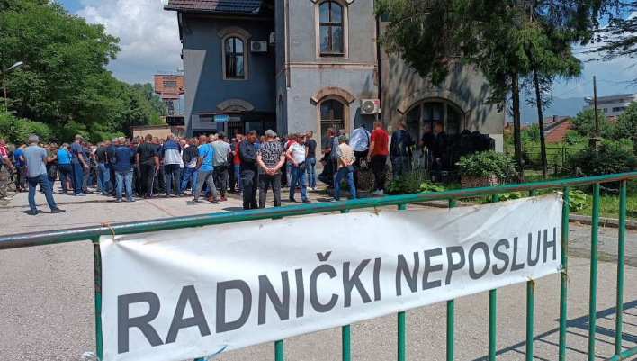 Zenički rudari još bez plata, nema proizvodnje